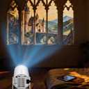 Fantasy Projector for Reading, 4k Window Scene Pre-Installed App for Instant Fantasy Ambience Scenes, 100" Screen from 2m, Built-In Speaker & 210 Rotation, 15 Auto Correction