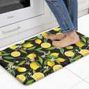 Kitchen Mats Lemon Kitchen mats for Floor Anti Fatigue Mats for Kitchen Floor Cushioned Non Slip Waterproof Standing Mat for Bedroom Office Sink Laundry
