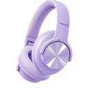 Picun B8 Headphones Wireless Bluetooth, 120H Bluetooth Headphone Over Ear with 3EQ Music Modes, Hands-Free Calls, Deep Bass Headphones for Travel Home Office Cellphone PC (Purple)