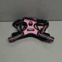 rabbitgoo Dog Harness No Pull with 2 Leash Clips, Adjustable Soft Padded, Reflective Oxford No Choke Pet Vest with Easy Control Handle for Large Dogs, Pink, L