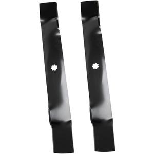 GX22151 Medium Lift Blade for 42'' Deck, Compatible with J OHN Deere 102, 105, 115, 125, 135, D100, D105, D110, D120, E100, E110, E120, LA100, LA105, LA110, Replaces GY20850, AM141033, 2 Pack