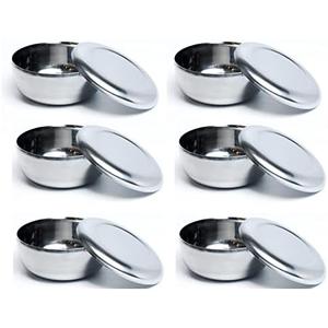 ZEESOON Stainless Steel Rice Bowl with Lid Set, Made in Korea, Kitchen Restaurant, Multi-Purpose Stainless Steel Bowl (6 pcs)
