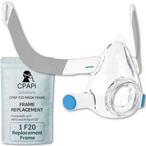 F20 Frame Replacement for CPAP Mask  Standard One-Size Frame Only  Compatible with AirFit F20 and AirTouch F20  Durable, Lightweight Design  No Headgear or Cushion Included