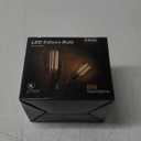 TJOY Edison Light Bulbs 60W Equivalent, Dimmable Vintage LED Light Bulbs, E26 Medium Base, Warm White 2700K, ST58, 8W, 800LM, 80+ CRI, Antique Decorative Filament LED Bulb, Clear Glass, 6 Pack