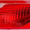 Left Rear Bumper Reflector Light Replacment for Hyundai Tucson TL 2015 2016 2017 2018 Stop Brake Light Taillight Fog Warning Lamp Lens Car Accessories (Left) (One size)