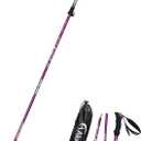A ALAFEN Aluminum Collapsible Ultralight Travel Trekking Hiking Pole for Men and Women (Fits 5'3" - 6'2")