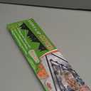 Stove Gap Covers Stainless Steel, 2 Pack Stove Gap Filler Easy Retractable Length 13.8" to 27.5", Width 0.79" ALMCALS Stove Gap Guards Range Trim Kit, Heat Resistant Guard Between Stove Top & Counter (Black)