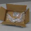 2 PACK Wall Mount Pair for TV Antenna Mast Brackets,Heavy Duty 3" Antenna Wall Mount bracket for Weather Station and Amateur Antenna,Antenna Mast Mount Bracket,Adjustable Antenna Mast Mount Up to 2.5