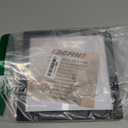 Egofine 8x8 Picture Frame Made of Solid Wood with Plexiglass, Display Pictures 4x4/6x6 with Mat or 8x8 Without Mat for Tabletop and Wall Mounting, Black