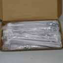 goldenwarm Adjustable Drawer Pulls Black Cabinet Handles for Kitchen Hardware 2" to 8"(51-224 mm) Hole Distance 10 Pack