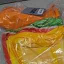 Sloosh 4 Pack Inflatable Pool Floats, Pool Tube Rings, Swim Tubes, Floaties Toys, Beach Swimming Party Toys for Kids and Adults