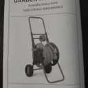 UBesGoo Pipe Truck Garden Water Hose Reel Car w/ Yellow Hose 6.5FT - Gray 