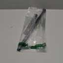 AIZESI 2 Pack Tension Curtain Rod 23-46 Inch No Drilling Adjustable Black Tension Rod Extendable Spring Loaded Curtain Rods for Window Doorway Kitchen Closet Bathroom