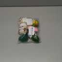 6PCS Mini Emotional Support Nuggets Positive Crochet Animals Set Potato Taco Pickle Coffee Donut Food Funny Birthday Gifts for Women Men Coworker Him Her Friend, Office Desk Decor, Get Well Gift