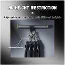 Multifunction Tension Rope Set,Upgraded Sit Up Bar-Smart Stirrup Puller-Pedal Puller Tensioner Workout Bands Resistance with Abdomen/Waist/Leg/Hips/Chest/Back