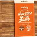 SMIRLY Bamboo Cutting Board Set, Chopping Board and Wooden Cutting Boards for Kitchen, Small Wood Cutting Board and butcher block (Acacia Wood, 1 Pack)