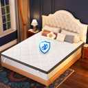 Firm Mattress Topper Twin XL: 3 Inch High Density Foam for Back Pain, Extra Support Breathable Mattress Pad, Bamboo Washable Anti-Slip Cover, Non-Smell, CertiPUR-US Oeko-Tex Certified 80x38