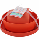 Little Table Dinnerware Set 1 Plate 1 Bowl 1 Cup, Orange