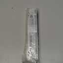 uxcell 2pcs Adhesive Cabinet Handle 9.6" No Drilling Closet Door Stick on Handle Drawer Pulls Aluminum Alloy for Kitchen Cupboard Window Sliding Closet Door, Silver Tone (24.5cm)