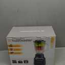 Toastmaster 400 Watt Blender with 48 oz Glass Jar, Black, TM-400BL