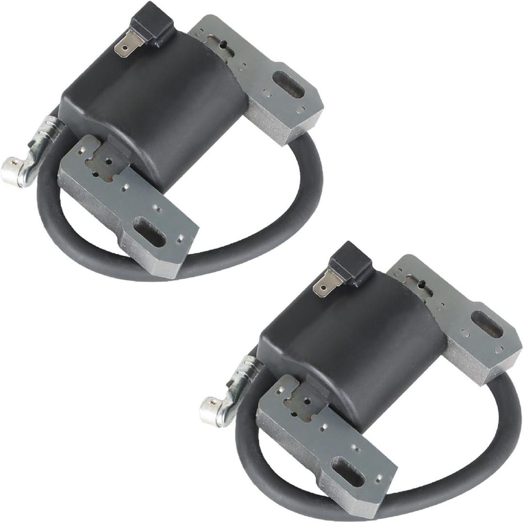 2Pcs Ignition Coil Pack 691060 Replacement for V-Twin 18-22HP Engine 592846 799651 499447 843931 499447 401577 403677 405777 406777 407577 407677 4025A7 4035A7