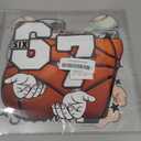 6 Pcs Funny Six Seven 67 Iron on Heat Press Decals Stickers,Six Seven 67 School Teacher Themed HTV Heat Transfer Vinyl Letter Patches for T Shirt Pillow Clothes Backpack