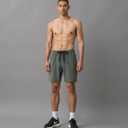 Separatec Mens Hiking Shorts - 7" Lightweight Quick Dry Casual Shorts with Zipper Pockets for Outdoor Active,Running,Travel (L)