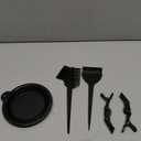 Yexixsr 5Pcs Professional Salon Hair Coloring Dyeing Kit, Hair Bleach Dit Hair Coloring Products with Hair Dye Brush, Hair Color Bowl, Hair Clips