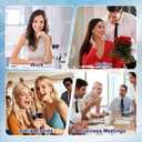 Temporary Snap-On Smile Covers for Men & Women Reusable Cosmetic Teeth Covers, Dental Veneers, Comfortable Fit, Non-Medical Smile Accessory