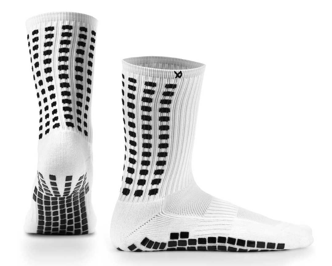 LUX Anti Slip Soccer Socks - Non Slip Sports Grip Pads Socks - Football, Soccer, Basketball