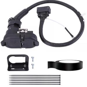 Trailer Tow Harness Kit Fits for Ford F-150 2009-2014 Standard cab/Extended cab/Crew cab, Trailer Hitch Electrical Kit Replace 9L3Z-15A416-A 9L3Z15A416A