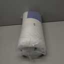 Ergonomic Pillow,Neck Pillow Cervical Pillow for Neck Strain Relief, Neck Pillow for Sleeping,Cervical Contour Neck Support Pillows for Side Back Stomach Sleeper (White and Blue)