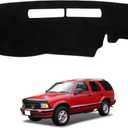 Dash Cover Mat Compatible with Chevy S10 Blazer 1994-1997 Car Interior Dashboard Cover Mat Nonslip Dashmat Sunshade Glare UV Rays Protector Accessories Custom Fit