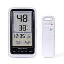 AcuRite 01136M Wireless Thermometer with Indoor/Outdoor Temperature and Humidity, White