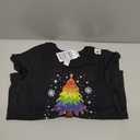 LGBT Flag Christmas Tree Merry Xmas Gay LGBT Pride Rainbow T-Shirt, M