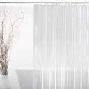 EurCross 72 x 108 inch Extra Long Clear Shower Curtain Liner with 5 Magnets,PVC Free Thick EVA Shower Liner, Heavy Duty Weighted Clear Shower Curtain for Bathroom 108 inch Length