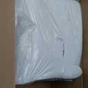 Bedluxe Wedge Pillow, 10 inch Bed Wedge Pillow for Headboard, Pillow Wedge for Acid Reflux Relief, Sleeping, Back Pain Relief, Snoring, Triangle Pillow Wedge - Cooling Memory Foam Top, White/Grey