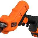 BLACK+DECKER 20V MAX* Cordless Pruner Kit, Power Pruning Shears, Battery and Charger Included (BCPR320C1)