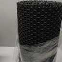 Plastic Wire Mesh Fence - Snake Barrier for Poultry, Dogs,and Rabbit - 15.7INCH x 13.12FT Roll Plastic Chicken Wire (Black, 40CMX400CM)