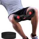 Thigh Exerciser Kegel Exerciser, Pelvic Floor Trainer, Kegel Trainer for Postpartum Rehabilitation, Trimmer Inner Thigh, Thigh Toner Workout, (35 LB, BLACK)