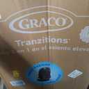 Graco Tranzitions 3-in-1 Harness Booster Car Seat, Forward Facing Car Seat, Highback, to Backless Booster, Proof, Mfd 12/8/25