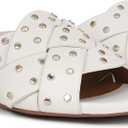Naturalizer Women's Morena Slide Sandal (10, Warm White Leather)
