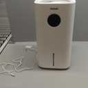 Powerscale MF6 Smart Evaporative Humidifiers for Bedroom, 1.8 Gal Top-Fill, Up to 700mL/h Mist-Free Output, WiFi Smart Touchscreen Control, Auto Filter Dry, Electrolysis Self-Clean, Quiet Sleep Mode