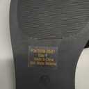 Women's Flat Sandals Dressy Comfortable Slide Sandals Fashion Square Open Toe Slip On Beach Sandals for Summer (8, Black)