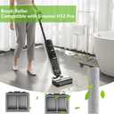 Replacement Vacuum Filters Roller Brushes Compatible with Dreame H12 Pro Wet Dry Vacuum Cleaner, Efficient Replacement Filters for Clean Floors (H12Pro3 Brush 3 Filters)