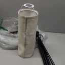 PARTPHONER Floor Lamp for Living Room, Modern Standing Lamps with Lampshade, Minimalist Tall Lamp with Foot Switch for Living Room, Bedroom, Kids Room, Office (Bulb Not Included) (Beige)