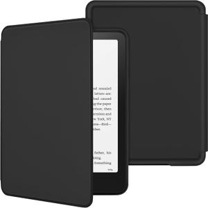 KBCASE Case for 7" Kindle Paperwhite (12th Generation-2024) and Kindle Colorsoft Signature Edition, Slim Smart Cover with Auto Wake/Sleep for Kindle Paperwhite 7 inch (Black)