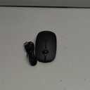 Type C Wireless MouseVssoplor USB C Rechargeable Portable Quiet Laptop Mouse USB and Type C Receiver Dual Mode Mice for PC, Laptop, MacBook, Tablet-Black