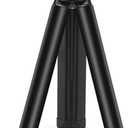 Metal Mini Tripod Camera Tripod for Smooth 4, Osmo Mobile 2 3 4, Gimbal Handle Grip Stabilizer, Black, Aluminum Alloy