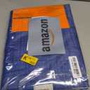 Home Bargains Plus Rectangle Fabric Tablecloth, 60 x 120 Inch, Blue Lemon Garden, Indoor Outdoor Stain and Water Resistant Fabric Table Cloth, Mediterranean Orchard